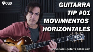 Guitarra, movimientos horizontales