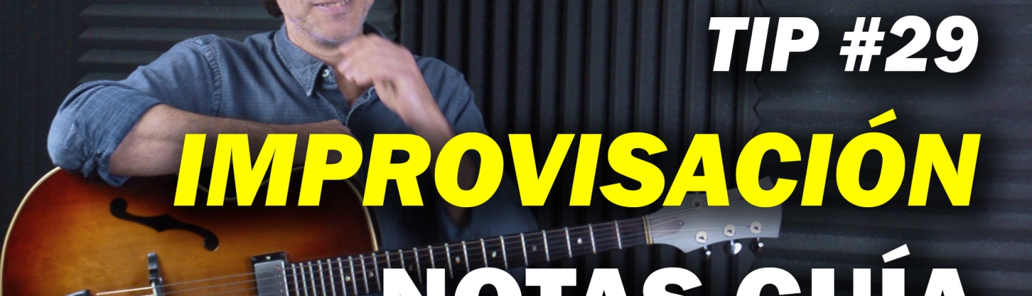 Notas guia Improvisacion en el Jazz